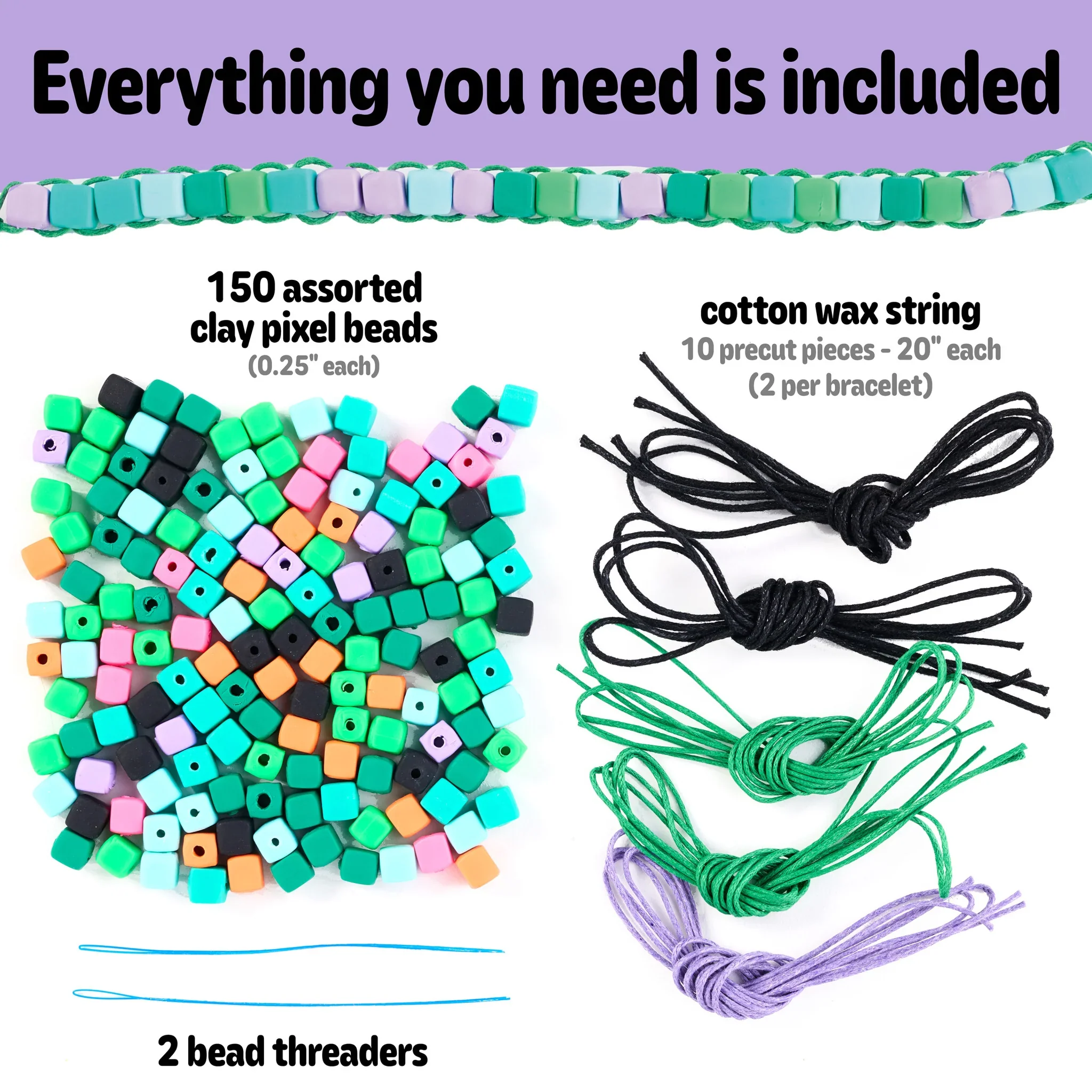 Woven Cube Bracelets Mini Kit - Image 3
